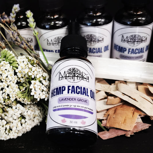 Lavender Grove - Hemp Facial Oil - 30ml