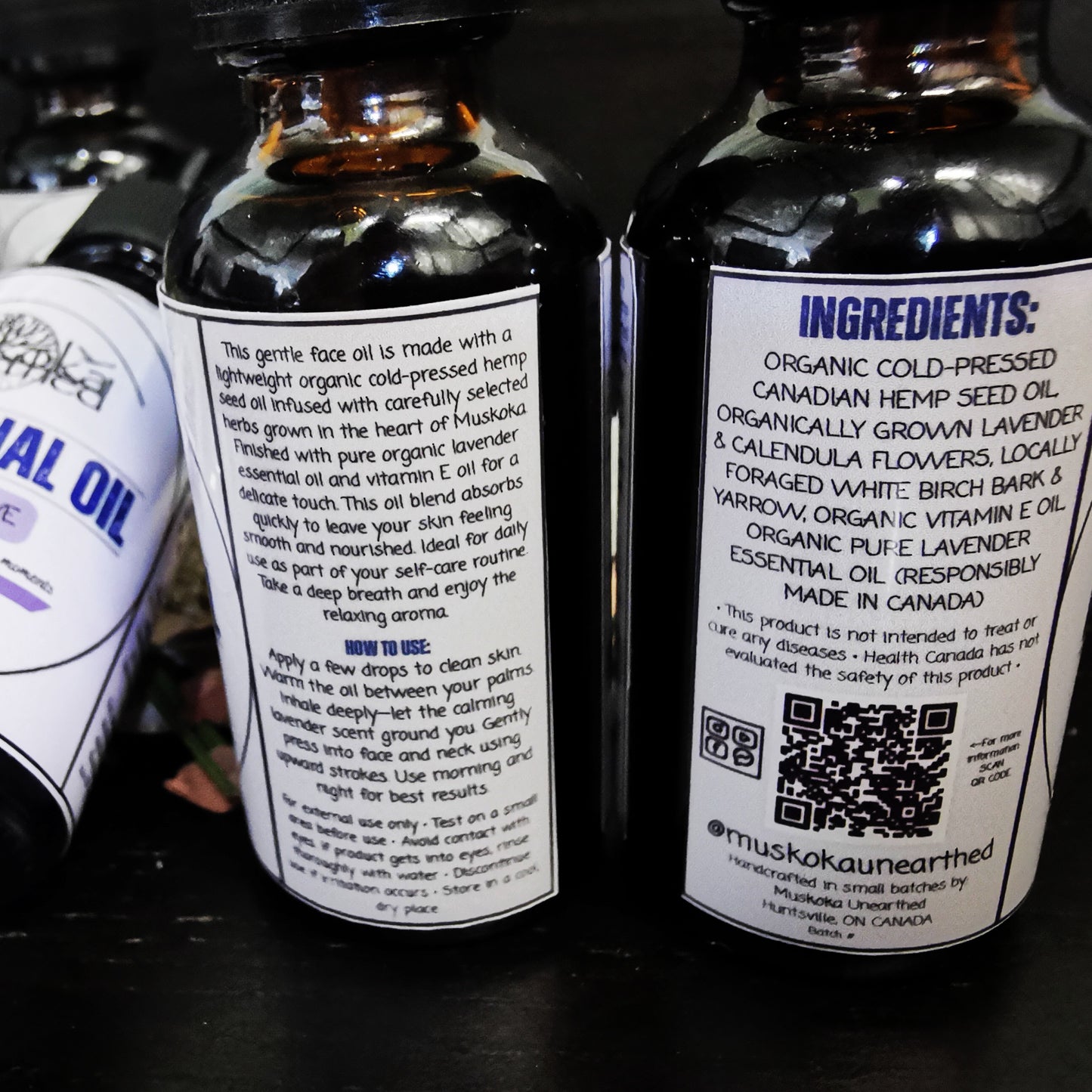 Lavender Grove - Hemp Facial Oil - 30ml