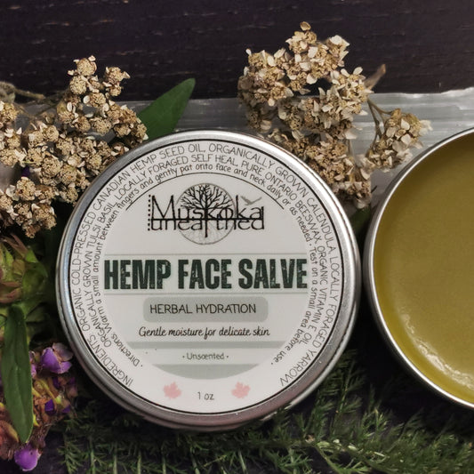 Herbal Hydration Hemp Face Salve 1oz