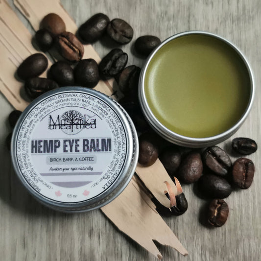Birch Bark & Coffee - Hemp Eye Balm - 0.5oz