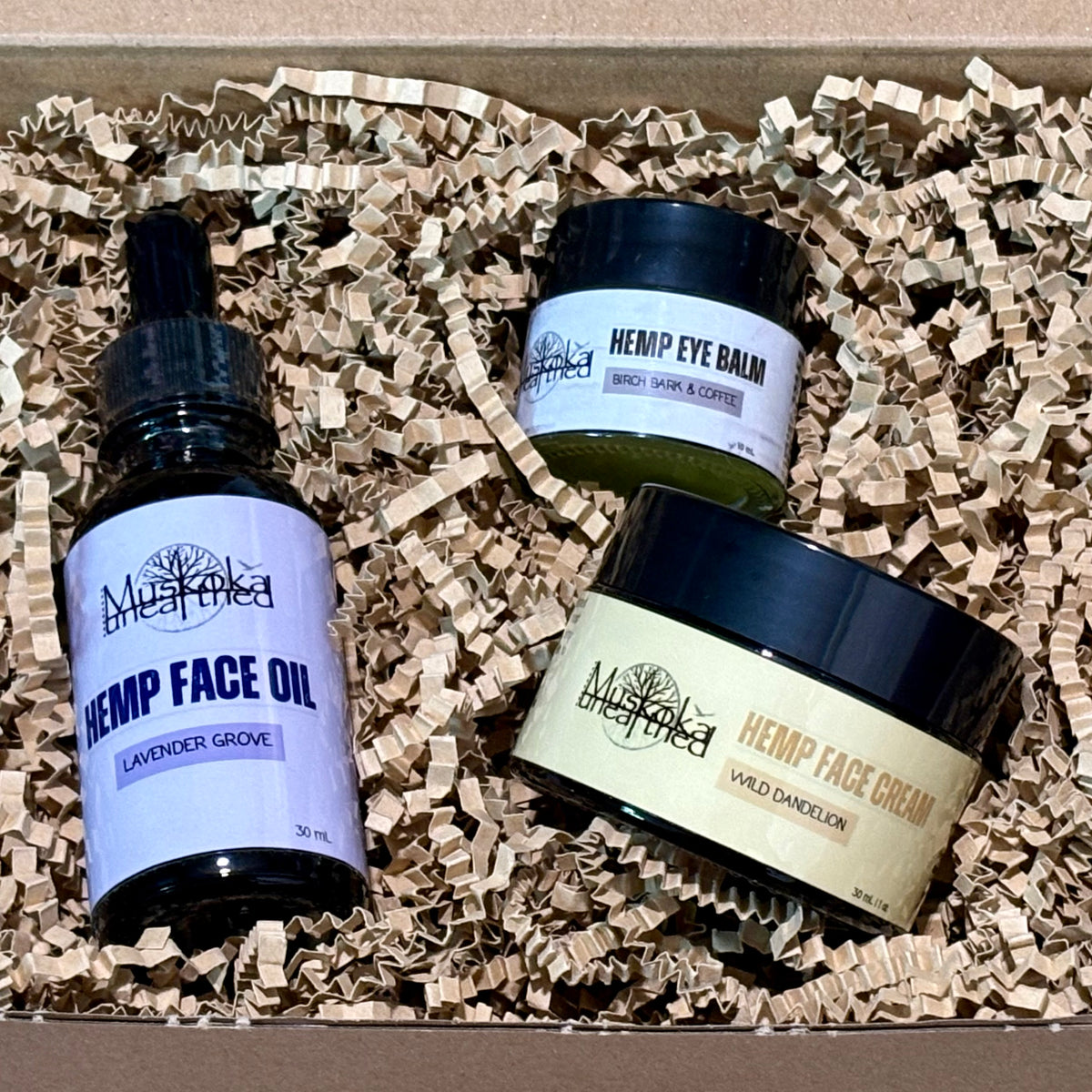 Lavender & Dandelion Hemp Face Care Set