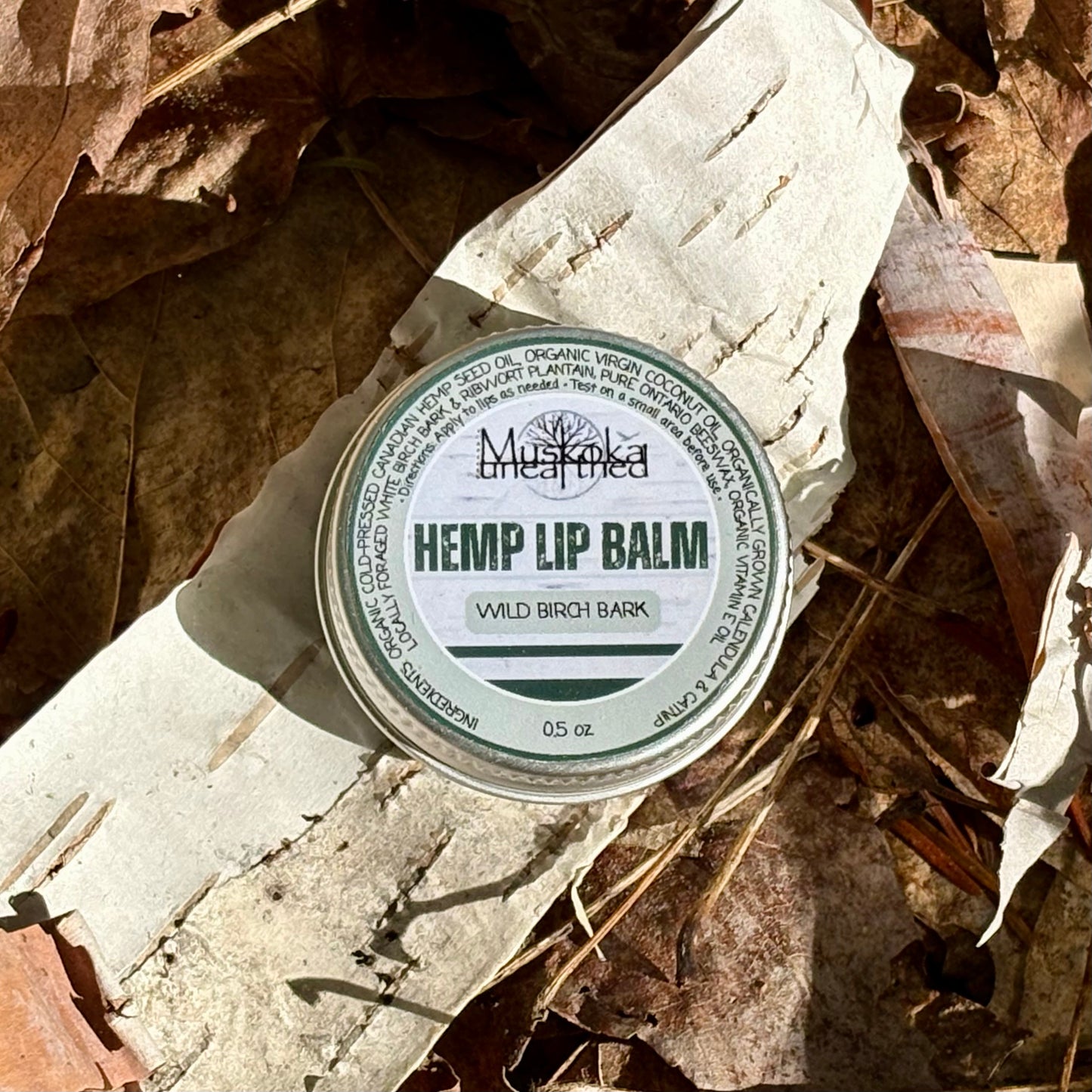 Wild Birch Bark - Hemp Lip Balm